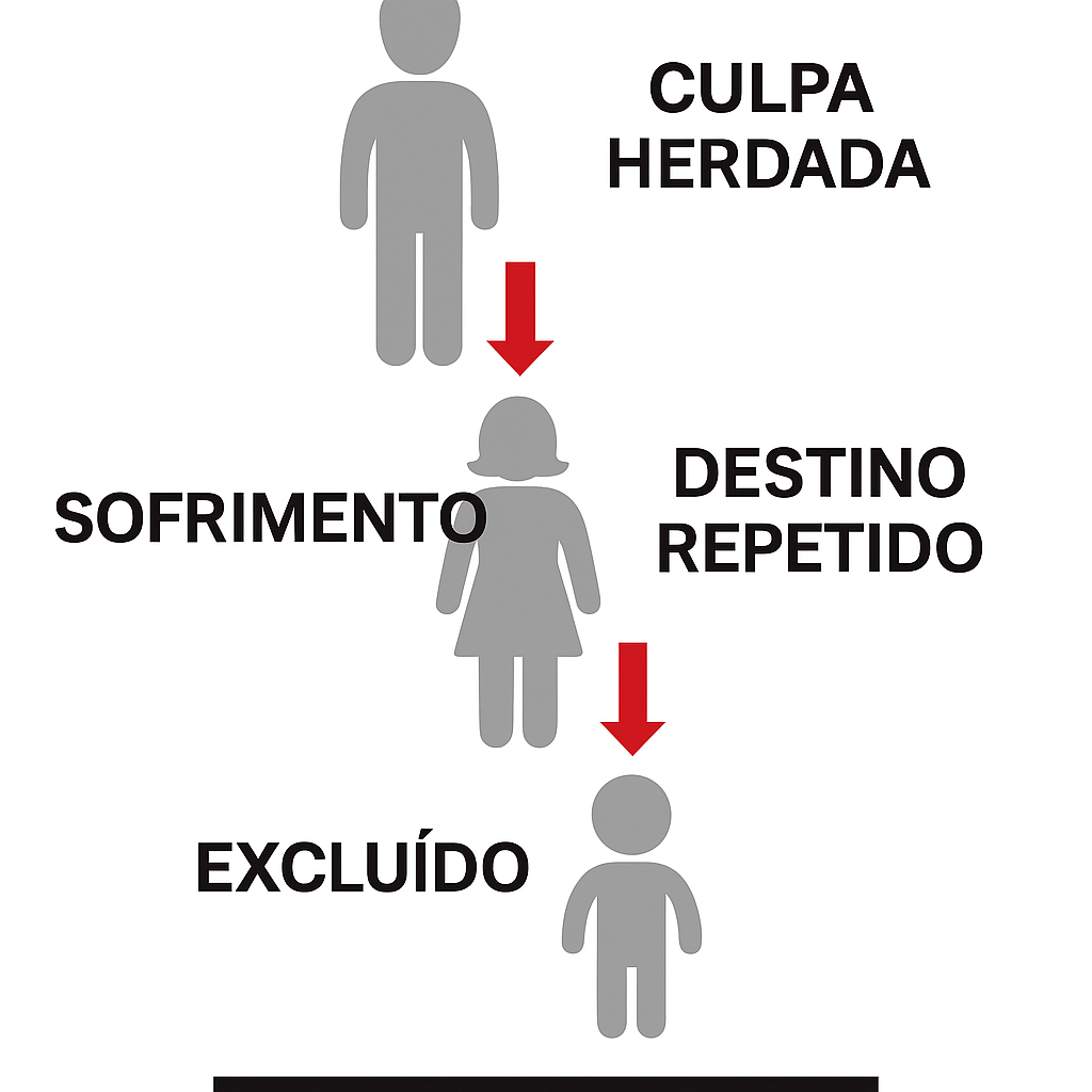 Replicações e lealdades familiares invisíveis.